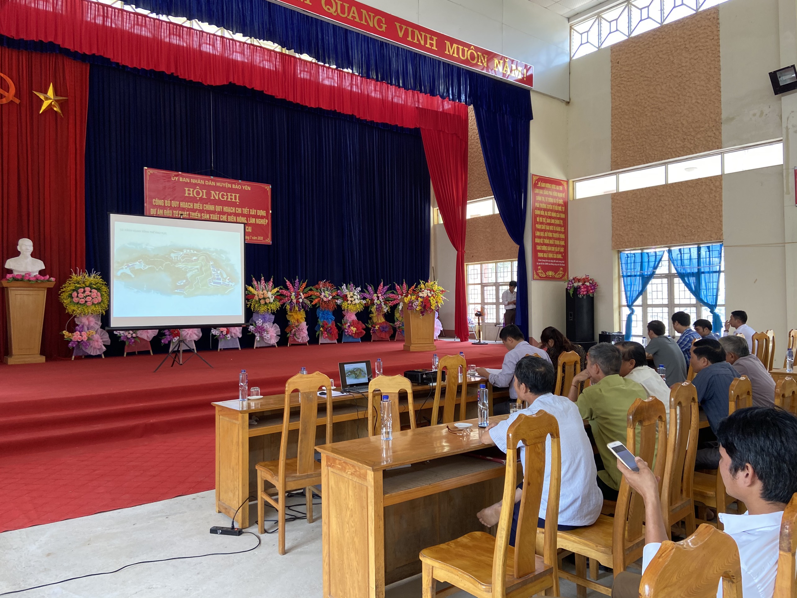 Công bố Điều chỉnh quy hoạch chi tiết dự án đầu tư phát triển sản xuất, chế biến nông lâm nghiệp tập trung tại huyện Bảo Yên, tỉnh Lào Cai